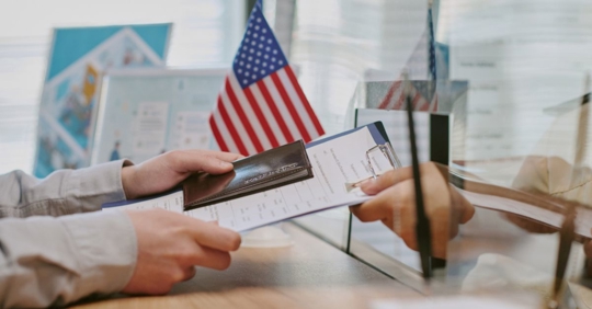handing visa application